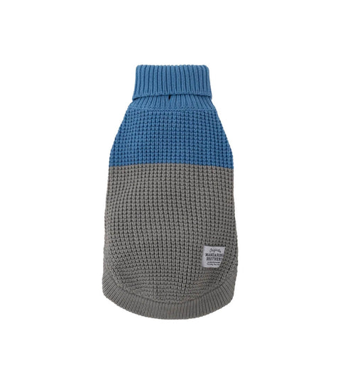 MANDARINE BROTHERS バイカラーニット/BICOLOR KNIT